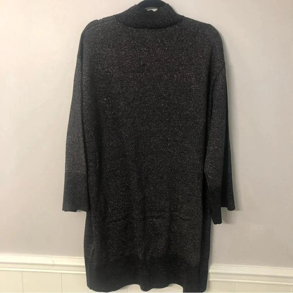 Cooper St Women’s Alice Knit Black with Silver Metallic Dress Size Large NWT - Picture 12 of 13